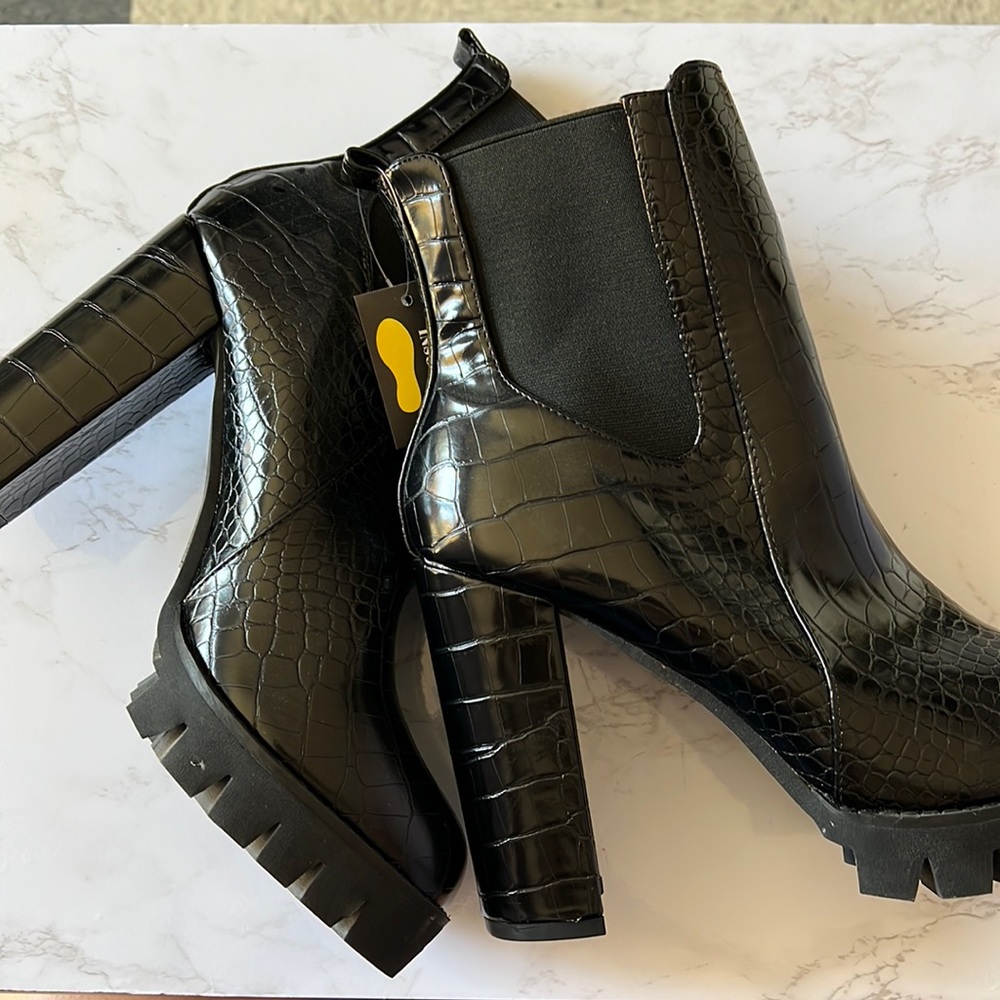 Black booties